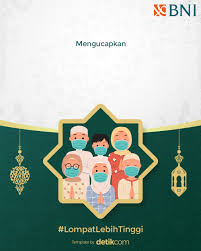 Kartu ucapan idul fitri animasi kartun ketupat lebaran amatcard co. Kartu Ucapan Lebaran 2021 Bni Detik Ramadan