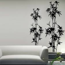 Grab some cheap bamboo frames on sale from your local craft store and some pretty table runners for the fabric. Bamboo Tree Painting On Wall Painting Inspired