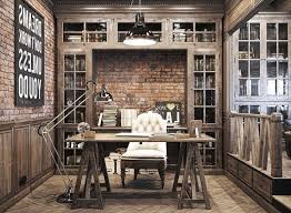 Browse pictures of industrial home offices. 48 Elegant Office Decor Ideas For Small Apartment Rustic Home Offices Home Office Design Vintage Home Office