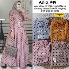 Tentu saja kumpulan tema acara yang menarik memang telah banyak dicari oleh orang di internet. Ania 14 Gamis Polkadot Terbaru Shopee Indonesia