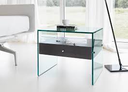 Tonelli Secrets Bedside Table In 2020 Contemporary Side Tables Side Tables Bedroom Glass Side Tables