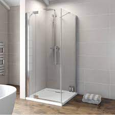 V8 Frameless Hinged Shower Enclosure 760 Lh Victoria Plumb Bathroom Lighting Shower Enclosure Quadrant Shower Enclosures