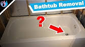 Do this for the back wall as well. How To Remove A Bathtub Step By Step Process Youtube