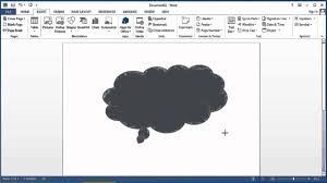 How To Insert Word Bubbles In Microsoft Word Using Microsoft Word Youtube
