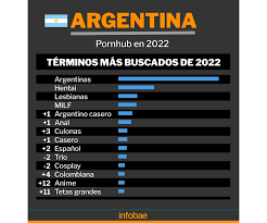 Videos porno: cuáles fueron las búsquedas de los argentinos en 2022, según  un reconocido sitio para adultos - Infobae