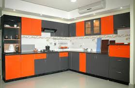Akan tetapi, tenang dengan hadirnya kitchen set berbahan aluminium. Acp Color L Shape Aluminium Modular Kitchens Warranty 15 20 Years Kitchen Cabinets Rs 230 Square Feet Id 17096122691