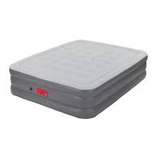 Coleman Guestrest 18 Double High Air Mattress With Built In Pump Gray Queen Size Air Mattress Coleman Mattress