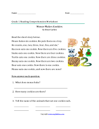 1st grade reading comprehension these reading worksheets were written at a first grade level, but it's important to remember that reading level varies from student to student. Reading Worksheets First Grade Reading Worksheets