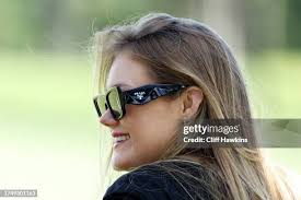 Golf CEO, Greg Norman greets Toby McSwain during Day Two of the LIV... News  Photo