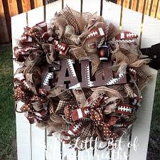 Get stocking stuffers, candy, home décor, craft kits, decorations and more. Football Wreath Football Wreaths Generic Football Wreath Football Wreath Burlap Ribbon Wreaths Sports Wreaths