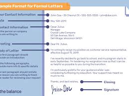 They should know about formal and informal letters examples for students. Letter Format Example And Writing Tips
