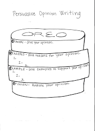 oreo opinion writing anchor chart oreo opinion writing anchor chart