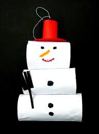 Diy Craft Toilet Paper Rolls Snowman From Toilet Paper Rolls How To Link Www Wunder Basteln Weihnachten Basteln Weihnachten Klopapierrollen Basteln