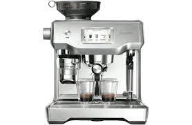 Many amongst us love our espresso perfectly brewed, strong and with that thick crema on top like our favourite coffee shop serves it. Breville Bes990bss The Oracle Semi Automatic Coffee Machine At The Good Guys