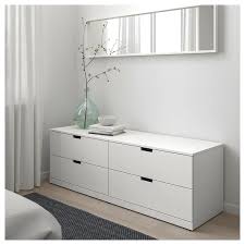 Nordli Kommode Mit 4 Schubladen Weiss Ikea Schlafzimmer Aufbewahrung Schubladen Kommode