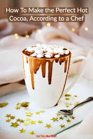 This Is The Best Homemade Hot Cocoa Recipe Eat This Not That Recipe Vanilla Hot Chocolate Chocolate Drinks Hot Cocoa Recipe