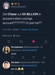 Chase has sent bank staff from the branches, like. Chase Bank Accounts Have Had 50 Billion Withdrawn Deposited Seemingly At Randon Superstonk