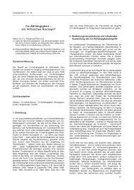 Pdf Co Abhangigkeit Ein Hilfreiches Konzept