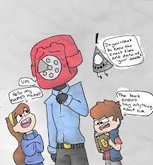 The phone guy has no known appearance. Meeting Phone Guy Gravity Falls Crossover Fnaf Anime Fnaf