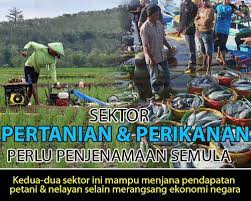 Pendahuluan • dewasa ini, kepentingan sektor pertanian terhadap pembangunan sesebuah jelaslah bahawa industri pertanian ini mendatangkan ribuan manfaat kepada mereka yang gigih. Kepentingan Penjenamaan Semula Sektor Pertanian Perikanan Untuk Bantu Tingkatkan Pendapatan Petani Nelayan Seribu Ombak