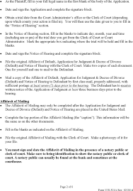 Irreconcilable differences which have caused the irretrievable breakdown of the marriage. Free South Dakota Affidavit Of Default Application For Judgment Decree Of Divorce Default Notice Of Hearing And Affidavit Of Mailing Without Minor Children Form Pdf 179kb 6 Page S Page 2