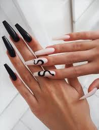 53 Hottest Acrylic Coffin Nails Design For Spring Long Nails Latest Fashion Trends For Woman In 2020 Pretty Acrylic Nails Long Acrylic Nails Cute Acrylic Nails