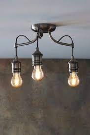 Newark 3 Light Fitting Light Fittings Ceiling Lights Uk Black Metal Floor Lamp