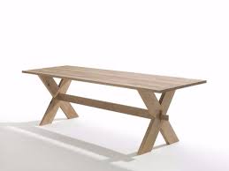 rectangular oak table x table by riva 1920 design mario bellini eettafel