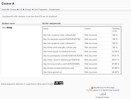 There are a lot of ways to make sure that your work is not plagiarized and we have picked those that are most relevant to you Moodle Plugins Directory Crot Plagiarism Checker