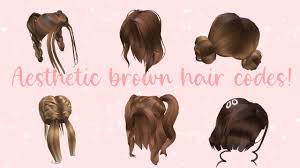 506 479 просмотров • 8 сент. Aesthetic Brown Hair Codes Youtube