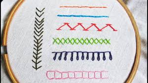 7 basic embroidery stitches for beginners. Hand Embroidery Stitches For Beginners 7 Basic Embroidery Stitches Embroidery Tutorial Part 2 Youtube