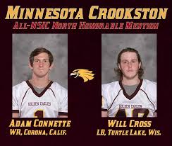 Connette and Cross Named All-NSIC Honorable Mention