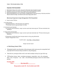 Iklan tanpa modal adalah cara baru beriklan untuk memudahkan produkmu ditemukan oleh calon pembeli tanpa kekhawatiran salah mengatur iklan, atau tidak menghasilkan penjualan. Kegunaan Titik Pulang Modal Pdf