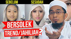 Hukum Solek Dan Berhias Diri Trend Atau Jahiliyah Ustadz Adi Hidayat Kutipan Pasangan Youtube Hukum