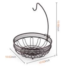 Natural hevea decor wooden banana tree fruit hook hanger holder storage kitchen rayyantraders 4.5 out of 5 stars (574) $ 17.29. Fruit Basket With Banana Tree Wayfair