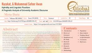 Weblink Https Www Gssrjournal Com Article Psycho Social Effects Of Parental Divorce On Children In Pakistani Social Science Academic Research Human Security