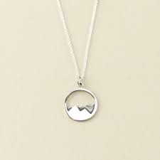 Mountain Adventure Necklace Necklace Handcrafted Pendant Handcraft