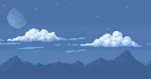 Pixel Art Tumblr Background Google Search Pixel Art Background Blue Aesthetic Pastel Pixel Art Landscape