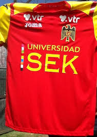 We offer you to download wallpapers union espanola, 4k, logo, grass texture, chilean football club, football lawn, red yellow lines, emblem, santiago, chile, chilean primera division, football from a set of categories sport necessary for the resolution of the monitor you for free and without registration. Joma Union Espanola Chile Home Jersey 2014 Football Kit News