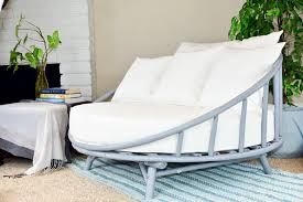 Olu Patio Daybed With Cushions Joss Main In 2020 Patio Daybed Patio Sofa Daybed Sets