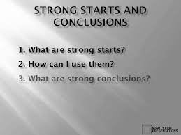 How To Begin Your Presentation With A Strong Start - Youtube