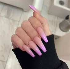 We collected so many styles of long acrylic nails for girls before. 45 Ombre Nails Ideas You Want To Try In Summer Nail Art Connect Best Acrylic Nails Long Acrylic Nails Acrylic Nails
