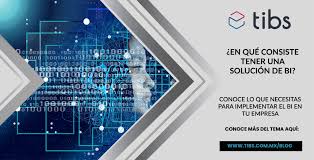 En qué consiste tener una solución de BI?