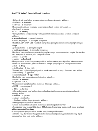 Soal seni budaya kelas 9 smp mts dan kunci jawabannya 2019. Kumpulan Soal Tik Kelas 9 Apk Jawabanku Id