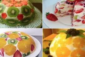 торт без выпечки из печенья и сметаны с желатином и фруктами Fruktovyj Tort Bez Vypechki Eto Naslazhdenie Vkusom Fruktovye Torty Fruktovye Recepty Deserty