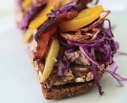 Sandwichs De Pate De Foie Avec Images Chou Rouge Marine Chou Rouge Alimentation