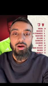 Bournemouth & Manchester United line ups. Forfeit Now Bournemouth.  #bournemouth #manchesterunited #manutd #nayeemutd #nayeem #onana #kambwala  #rashford #brunofernandes #solanke