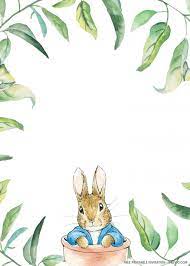 Customize and send beautiful free birthday invitations online by email or text message. Free Printable Cute Bunny Birthday Invitation Template Bunny Birthday Birthday Invitation Templates Peter Rabbit And Friends