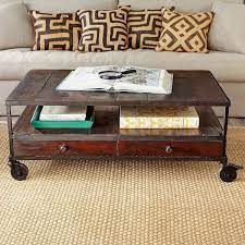 Simple style leaves a space uncluttered and clean looking. French Industrial Coffee Table Coffee Table Industrial Coffee Table French Industrial
