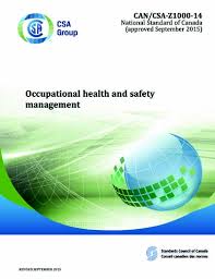 Celebrating innovation, choice and character. Csa Z1000 2014 Z1000 14 Occupational Health And Safety Management